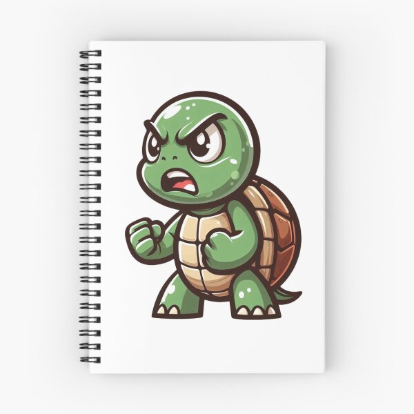 Item preview, Angry Cartoon Turtle with Gritted Teeth – Slow and Furious designed and sold by Confuzz1ed.