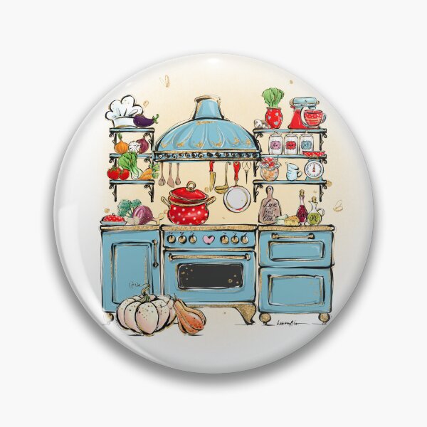 Item preview, Cozy Watercolor Kitchen Scene | Hand-Painted Cooking Art Print | Culinary Wall Decor designed and sold by KaramfilaS.
