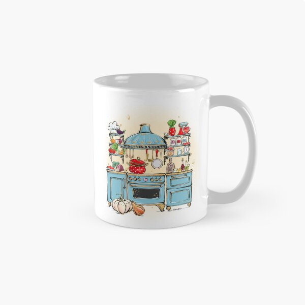 Item preview, Cozy Watercolor Kitchen Scene | Hand-Painted Cooking Art Print | Culinary Wall Decor designed and sold by KaramfilaS.