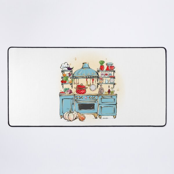 Item preview, Cozy Watercolor Kitchen Scene | Hand-Painted Cooking Art Print | Culinary Wall Decor designed and sold by KaramfilaS.
