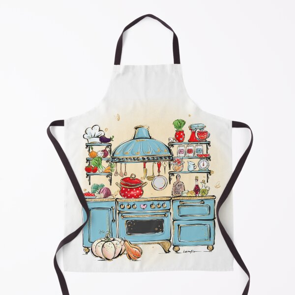 Item preview, Cozy Watercolor Kitchen Scene | Hand-Painted Cooking Art Print | Culinary Wall Decor designed and sold by KaramfilaS.
