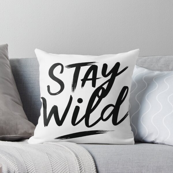 Item preview, Stay Wild Minimalist Typography Print designed and sold by BestZoneStore.