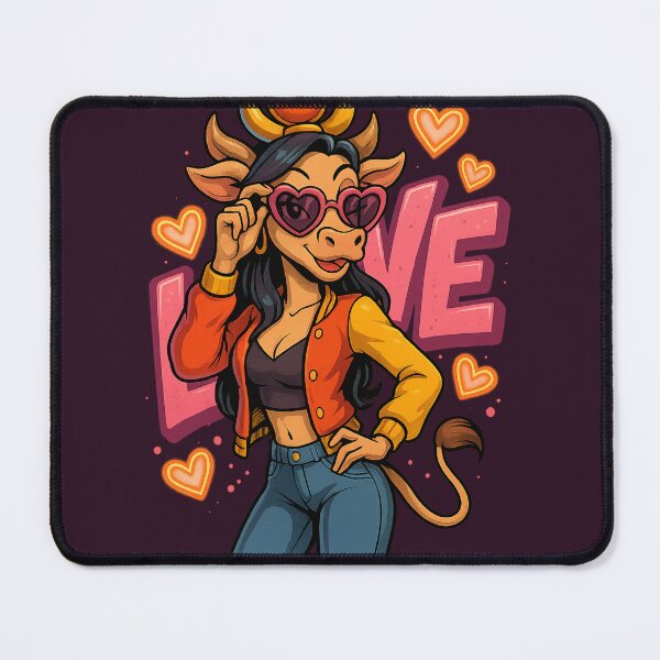 Item preview, Hathor Streetwear "LOVE" | Egyptian Goddess Pop Art Fashion designed and sold by ZartyDesigns.