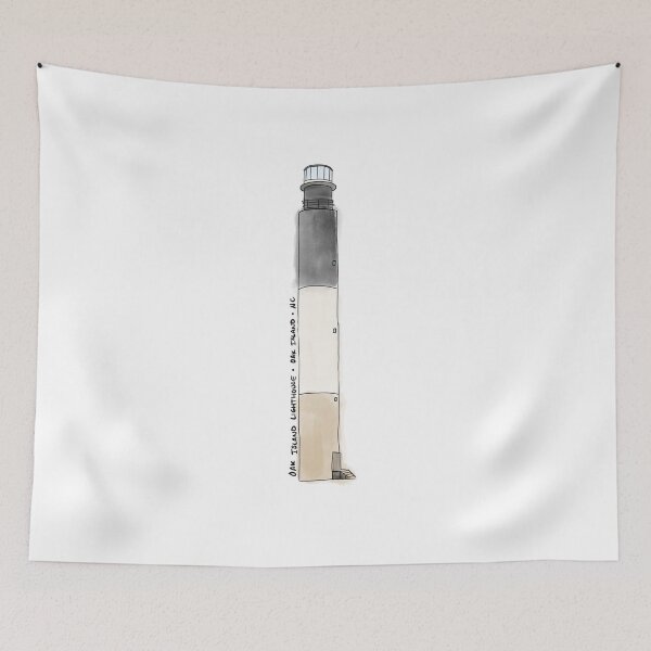 Item preview, Oak Island Lighthouse designed and sold by RosePetals14.