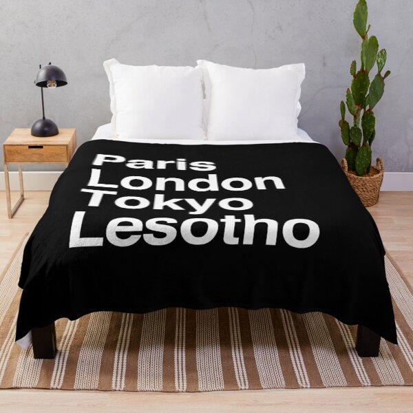 Item preview, Paris London Tokyo Lesotho designed and sold by Custom365.