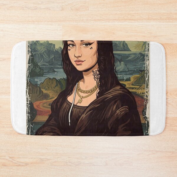 Item preview, Modern Renaissance Mona Lisa – Tattooed Streetwear Queen designed and sold by Italy-Shop.