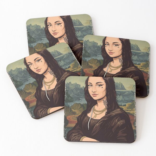 Item preview, Modern Renaissance Mona Lisa – Tattooed Streetwear Queen designed and sold by Italy-Shop.