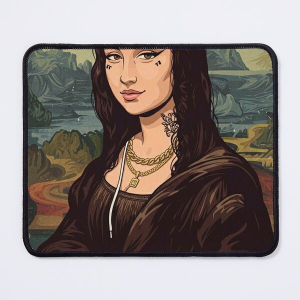 Item preview, Modern Renaissance Mona Lisa – Tattooed Streetwear Queen designed and sold by Italy-Shop.
