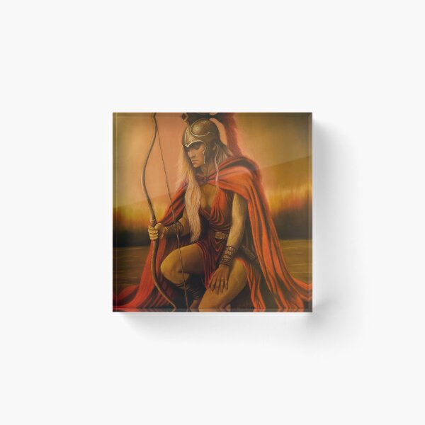 Item preview, When Artemis Kneels – Divine Strength in Silence designed and sold by Michisshop.