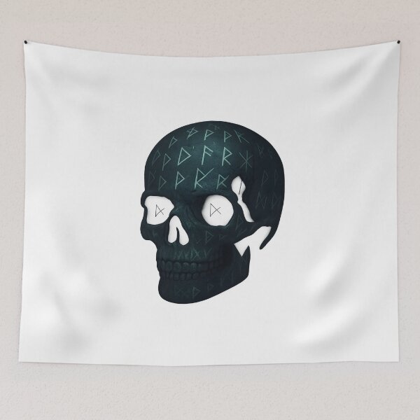 Item preview, Mystical Runic Skull designed and sold by Dsgn25.