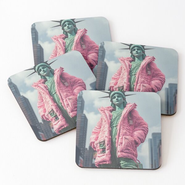 Item preview, Statue of Liberty Takes a Selfie – Funny Modern Icon Parody designed and sold by Italy-Shop.