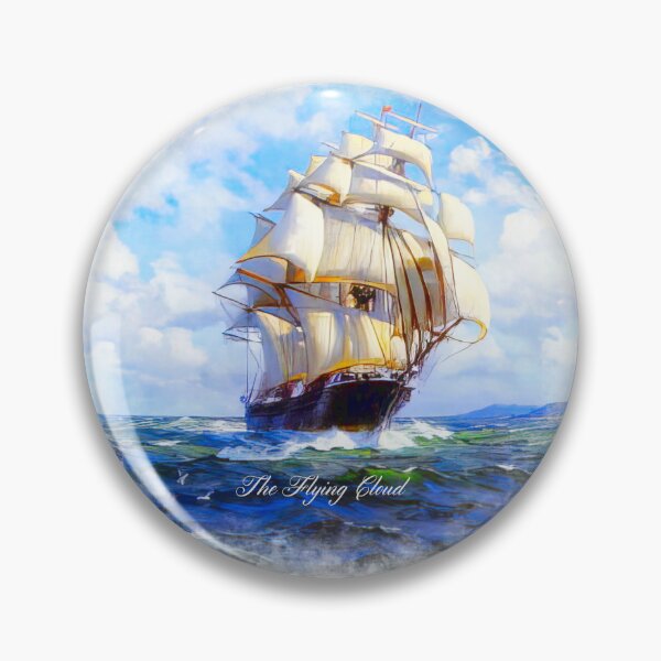 Item preview, The clipper ship Flying Cloud designed and sold by Web Natural Designs.