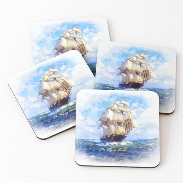 Item preview, The clipper ship Flying Cloud designed and sold by Web Natural Designs.