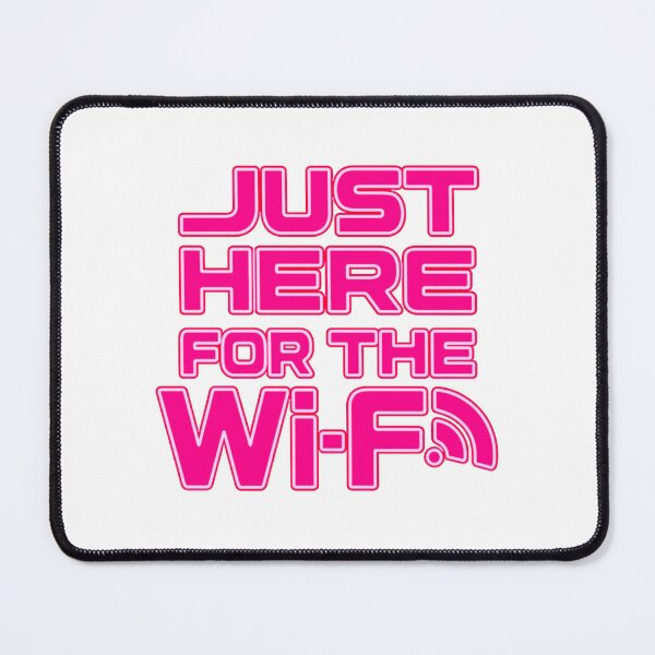 Item preview, Just Here for WiFi – Funny Internet Lover Design for Teens / Gamers designed and sold by GiggleBear.