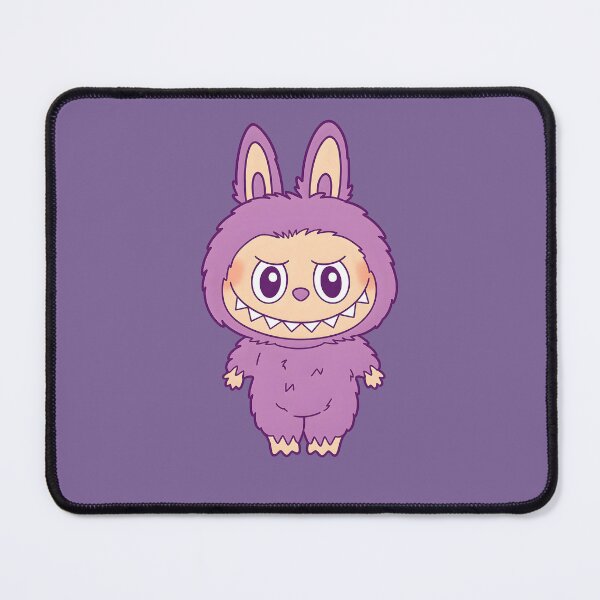 Item preview, Purple Labubu Monster – Cute Mischievous Creature Illustration designed and sold by Vivienne Antoinette.
