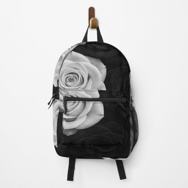 Item preview, Monochrome Rose Bloom Collection – Pure Black & White Floral Impact designed and sold by nigejohn.