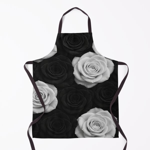 Item preview, Monochrome Rose Bloom Collection – Pure Black & White Floral Impact designed and sold by nigejohn.