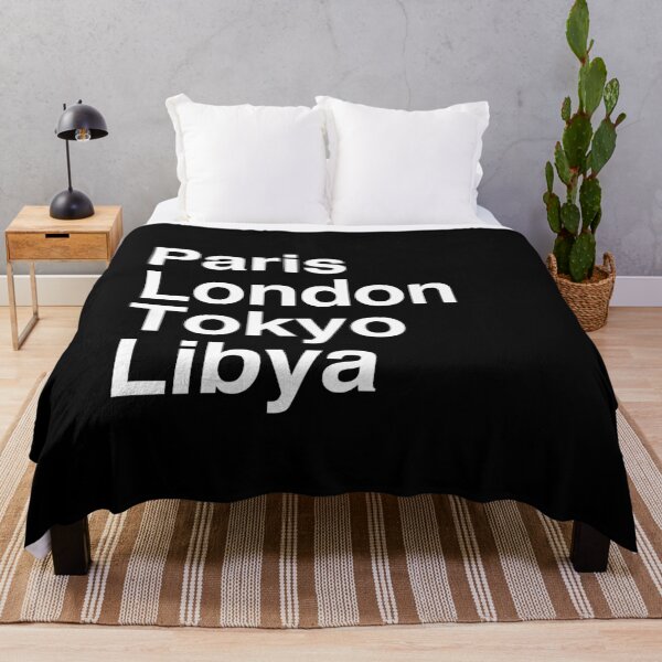 Item preview, Paris London Tokyo Libya designed and sold by Custom365.