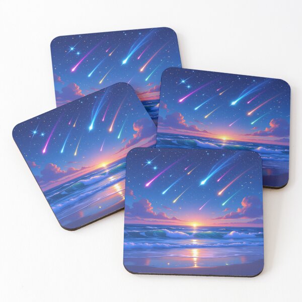 Item preview, Shooting Stars Over The Ocean designed and sold by debbiedwarika.