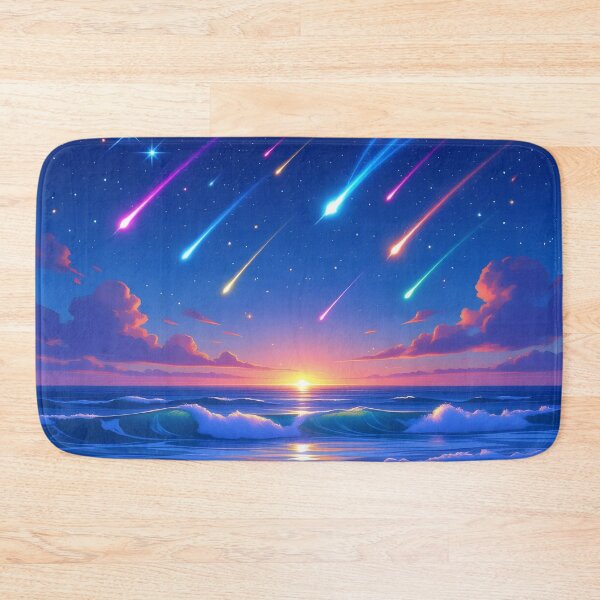 Item preview, Shooting Stars Over The Ocean designed and sold by debbiedwarika.