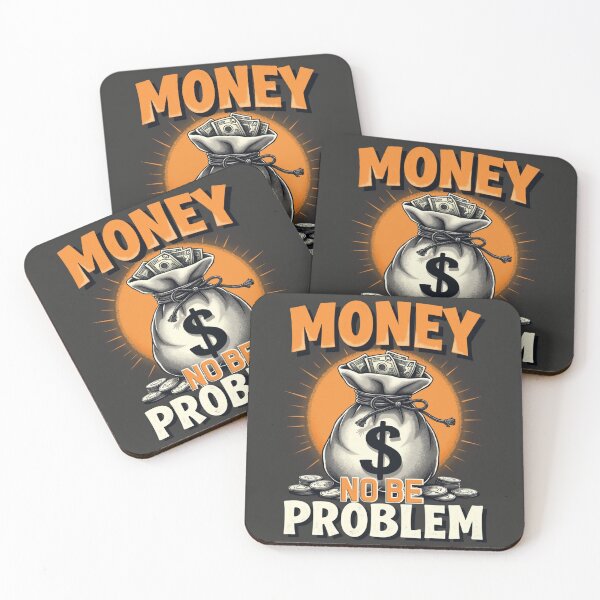 Item preview, MONEY NO BE PROBLEM (DARK) designed and sold by Techtricksgh.