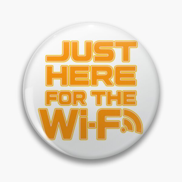 Item preview, Just Here for WiFi – Funny Internet Lover Design for Teens / Gamers designed and sold by GiggleBear.