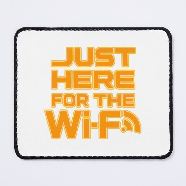 Item preview, Just Here for WiFi – Funny Internet Lover Design for Teens / Gamers designed and sold by GiggleBear.