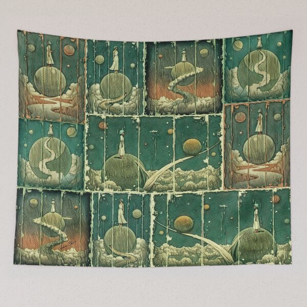 Item preview, Cosmic Wanderer's Journey designed and sold by Hen-C-Art.