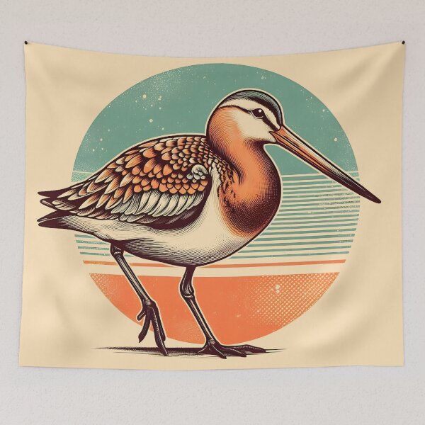 Item preview, Bar-tailed Godwit 10 designed and sold by theAVIARY7.