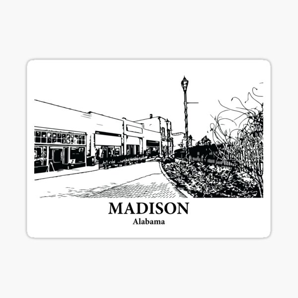 Item preview, Madison - Alabama designed and sold by Lakeric.