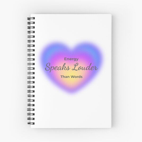 Item preview, Energy Speaks Louder Than Words – Spiritual & Intuitive Design designed and sold by AuthenticYou.
