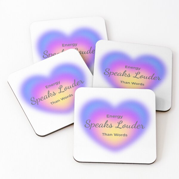 Item preview, Energy Speaks Louder Than Words – Spiritual & Intuitive Design designed and sold by AuthenticYou.