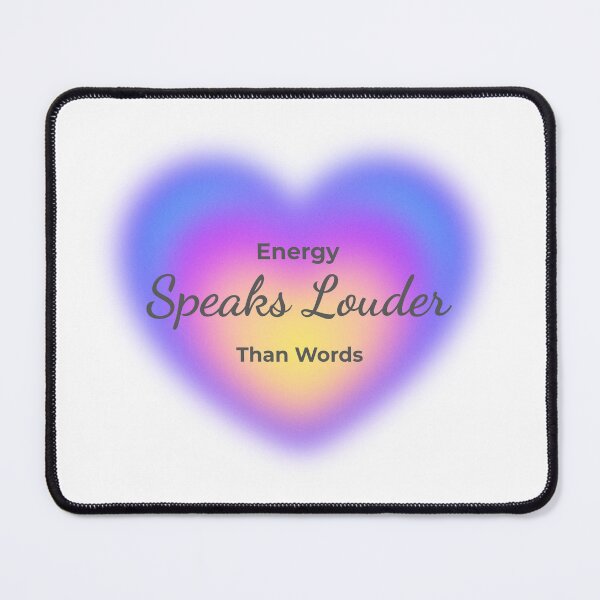 Item preview, Energy Speaks Louder Than Words – Spiritual & Intuitive Design designed and sold by AuthenticYou.