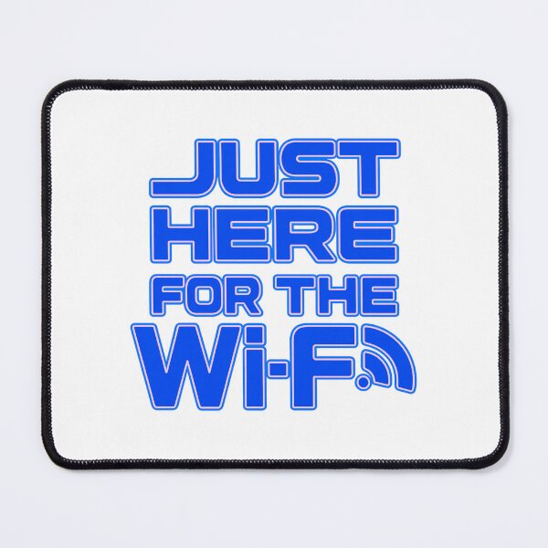 Item preview, Just Here for WiFi – Funny Internet Lover Design for Teens / Gamers designed and sold by GiggleBear.