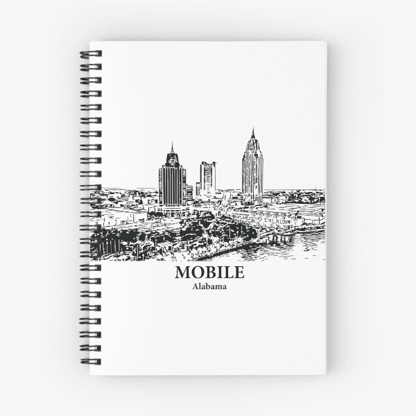Item preview, Mobile - Alabama designed and sold by Lakeric.