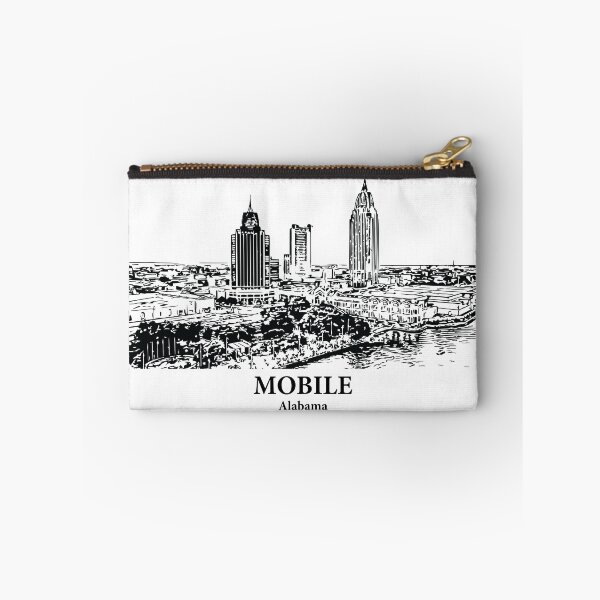Aperçu de l'œuvre Mobile - Alabama créée et vendue par Lakeric Cityscapes.