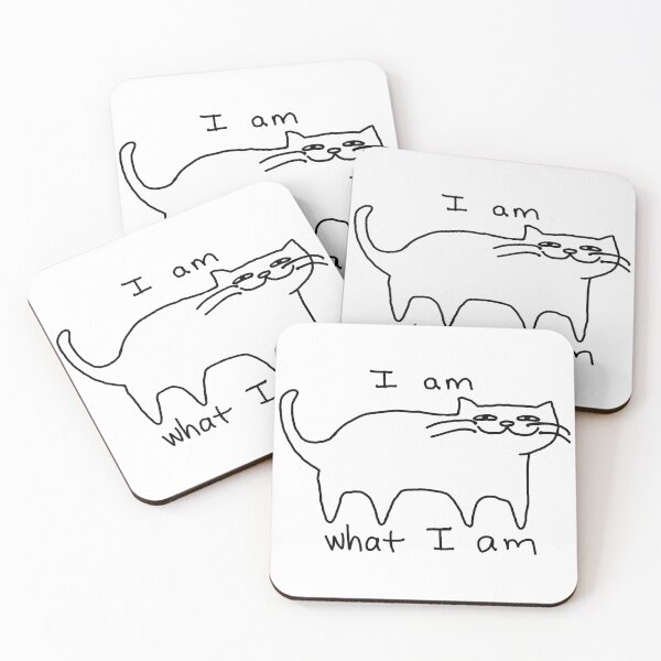 Item preview, I am what I am Cat designed and sold by SomeSortofGeek!.