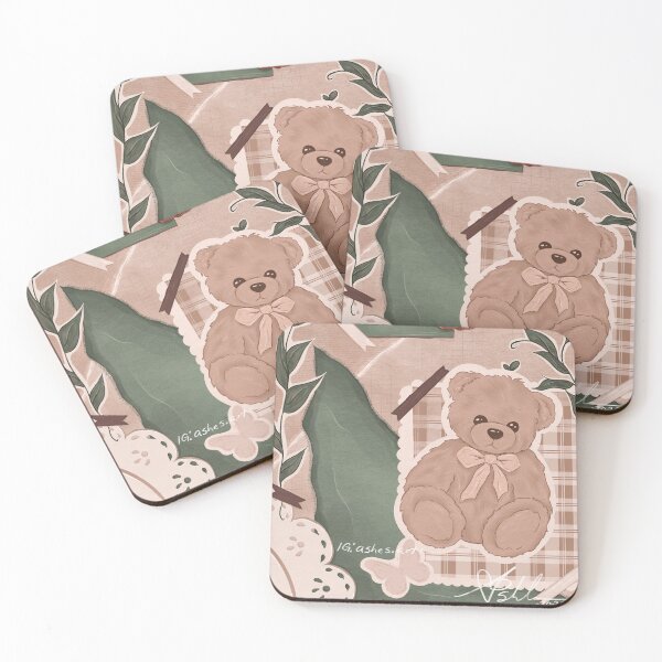 Item preview, Teddy Bear Scrapbook Aesthetic  designed and sold by ashes-artt.