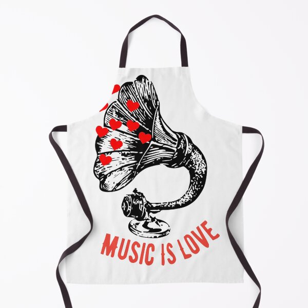 Item preview, Music Is Love designed and sold by RoydonRoadTees.