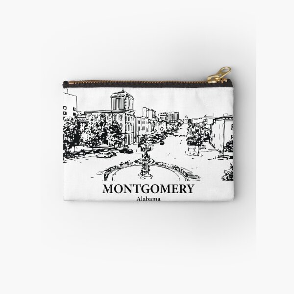 Artikelvorschau, Montgomery - Alabama entworfen und verkauft von Lakeric Cityscapes.