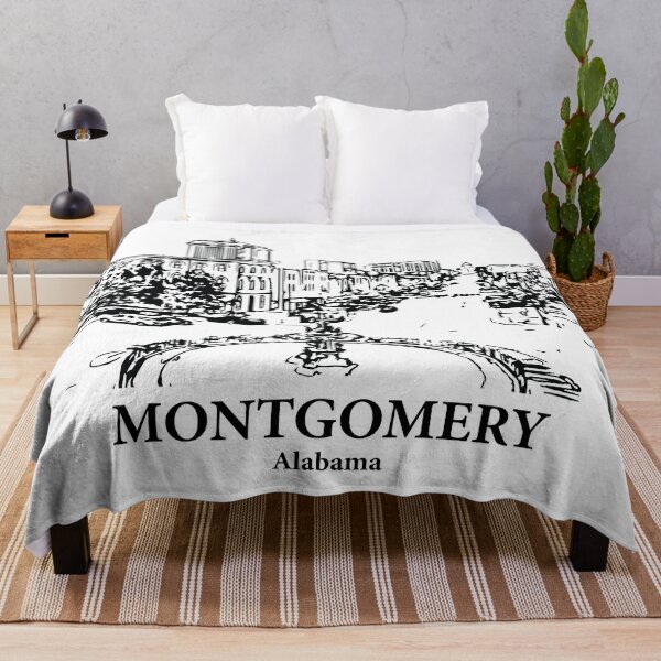 Artikelvorschau, Montgomery - Alabama entworfen und verkauft von Lakeric Cityscapes.