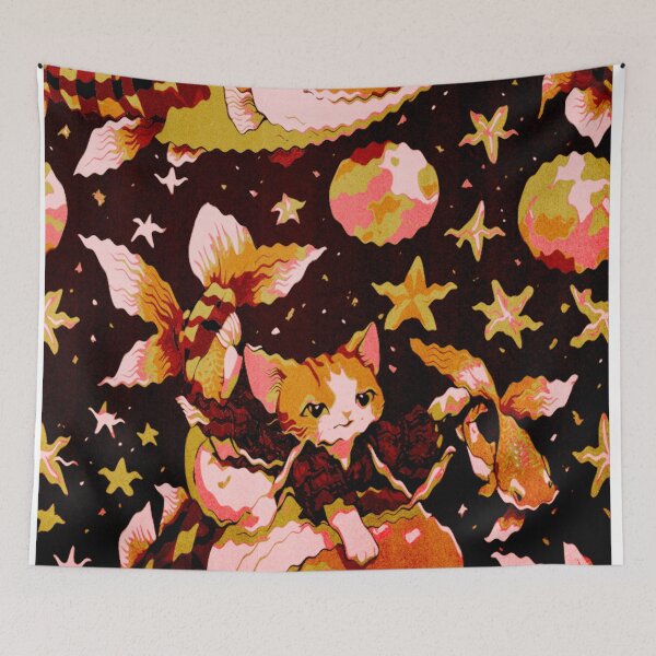 Item preview, Cosmic Catfish Adventure designed and sold by LuxuryApparels.