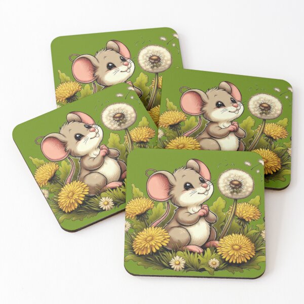 Item preview, A Little Mouse and a Big Dandelion Wish designed and sold by IraBum.