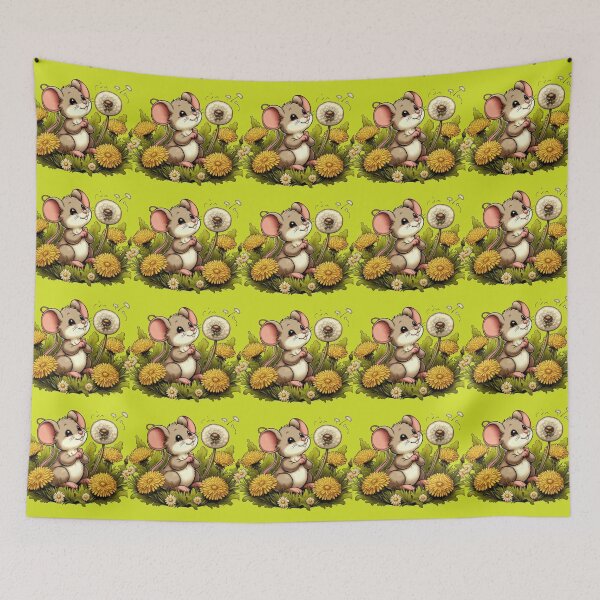 Item preview, A Little Mouse and a Big Dandelion Wish designed and sold by IraBum.