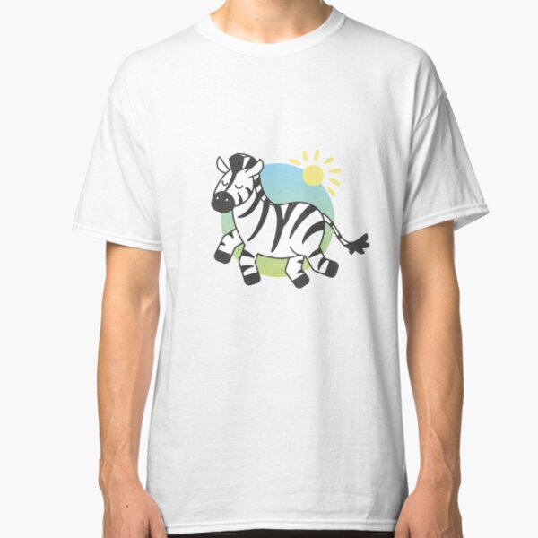 Cute Zebra Classic T-Shirt