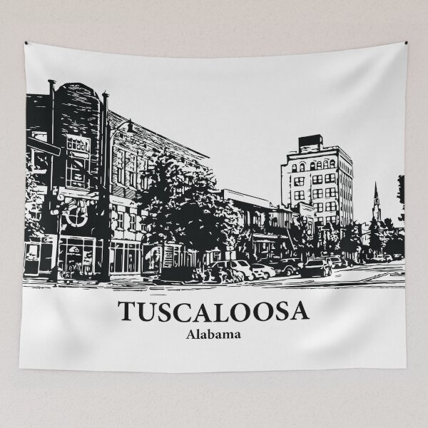 Item preview, Tuscaloosa - Alabama designed and sold by Lakeric Cityscapes.