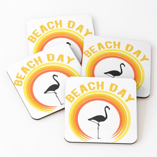 Item preview, Beach Day Flamingo designed and sold by RoydonRoadTees.