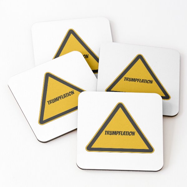 Item preview, Trumpflation Warning Sign designed and sold by Owcomm.