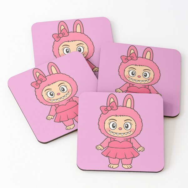 Item preview, Pink Diva Labubu – Cute & Wild Character Illustration designed and sold by Vivienne Antoinette.