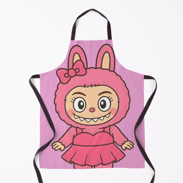 Item preview, Pink Diva Labubu – Cute & Wild Character Illustration designed and sold by Vivienne Antoinette.